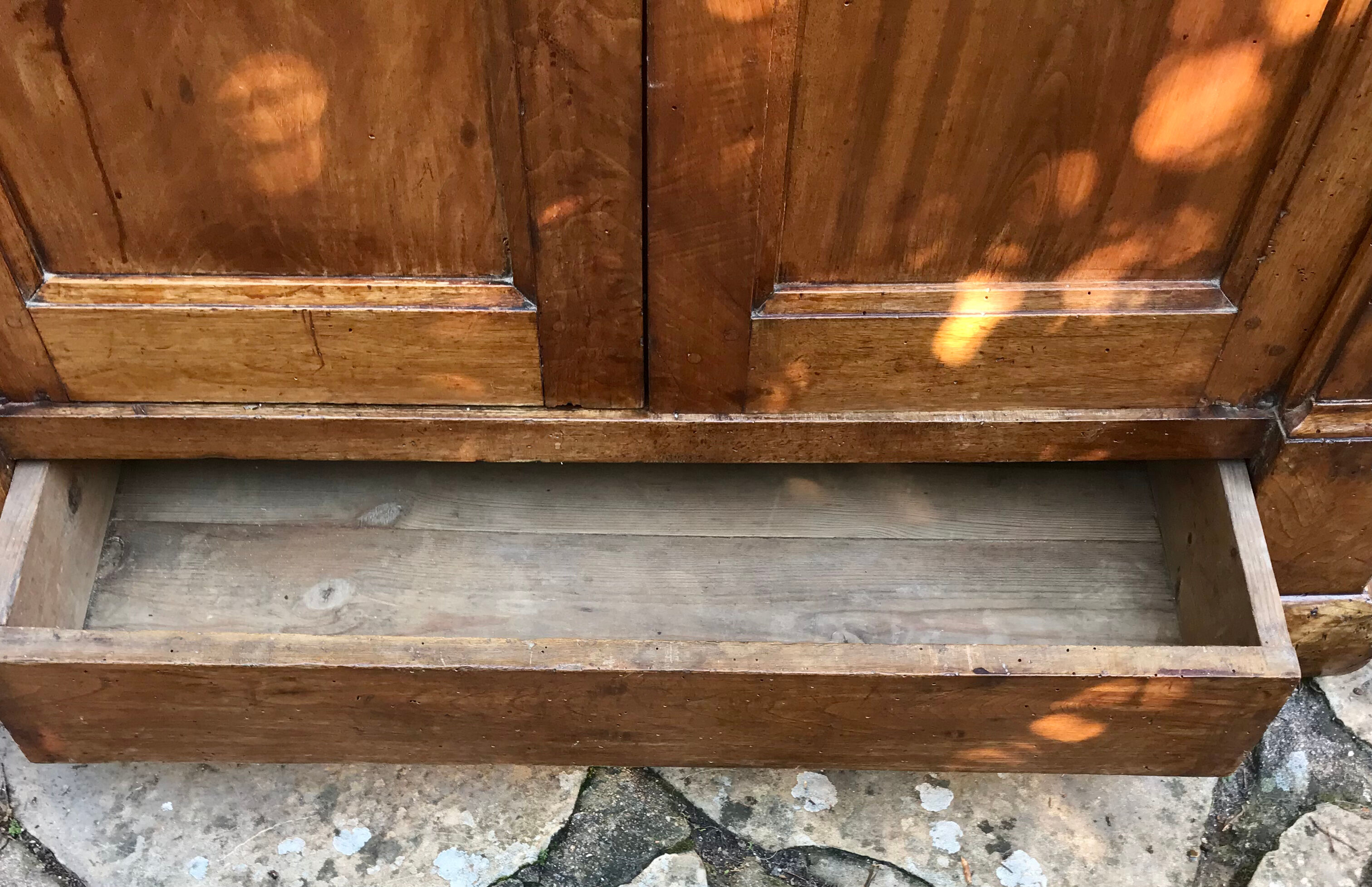 Nineteenth walnut directoire buffet