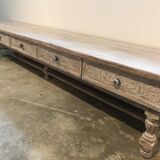 Banc ou console basse 5 tiroirs 272cm