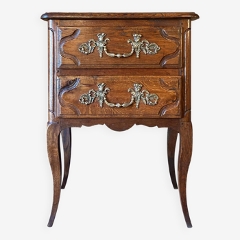 Louis XV saute chest of drawers