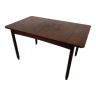 Scandinavian style extendable table in rosewood and rosewood feather