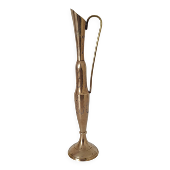 Vintage brass pitcher