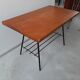 Table basse en bois et metal