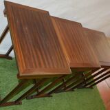 Mahogany side tables
