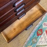Vintage wooden architect's professional furniture