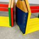 Paire d'étagères crayon murales modulables par Pierre Sala pour enfant