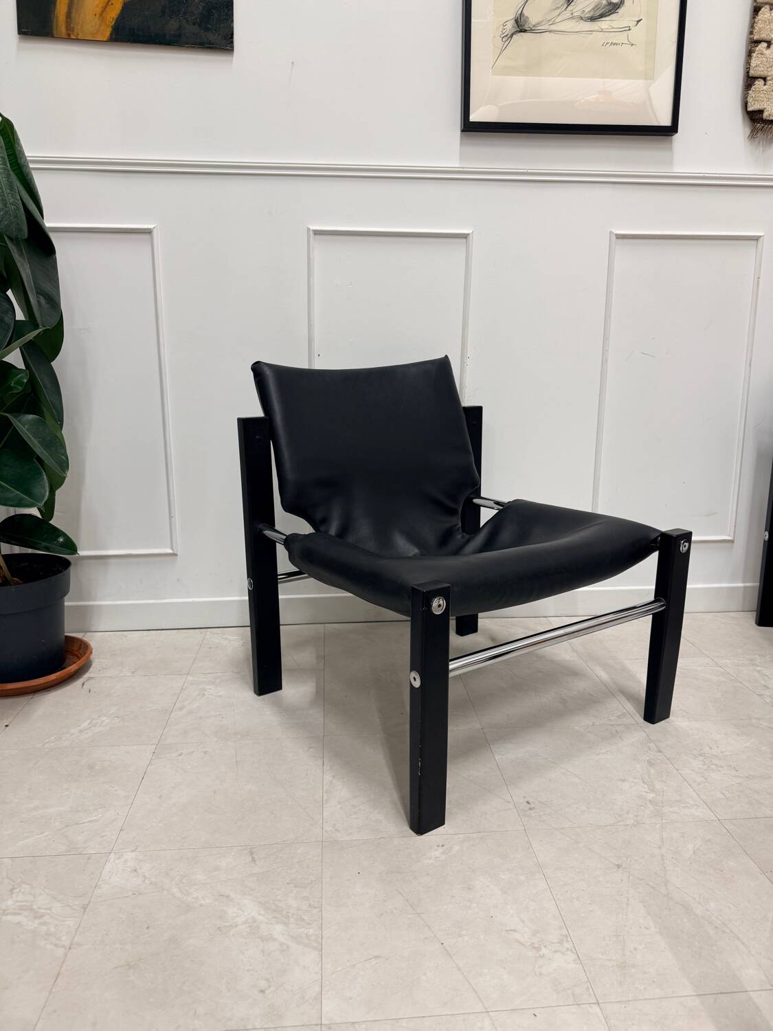 Paire de fauteuils + table ARKANA Maurice Burke