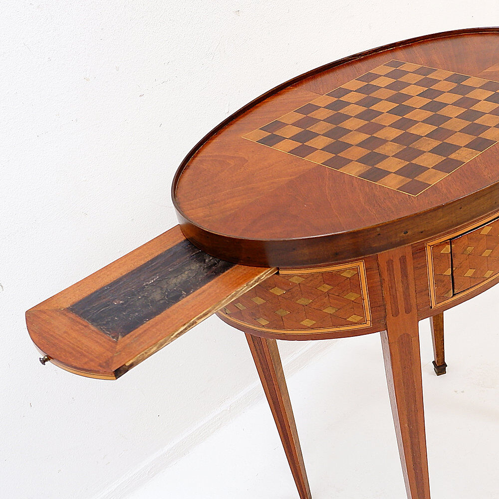 Table bouillotte style Louis XVI, France, 1800s