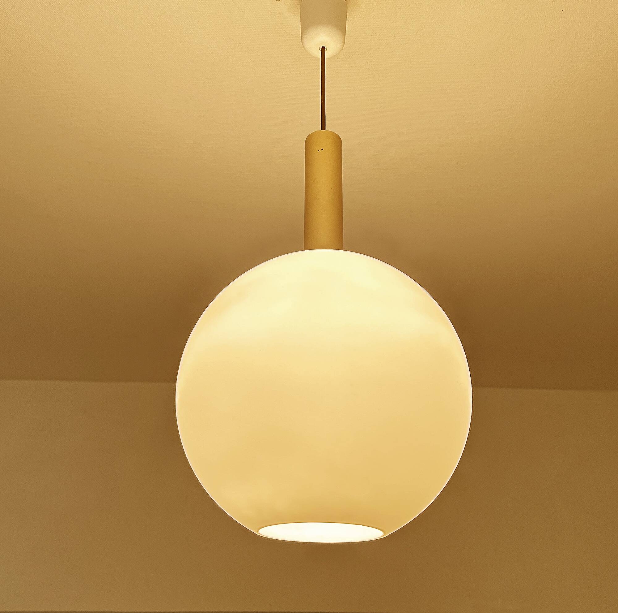 Large Mid Century Italian Pendant Lamp