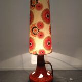 Ceramic floor lamp from the 70s