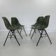 Chaises empilables DSS en fibre de verre par Ray & Charles Eames pour Herman Miller, 19