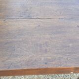 Solid oak side table