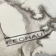 Œuvre originale sur papier signée Eugène Eechaut, 1973 - Encadrée