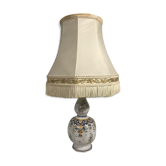Old lamp vase painted ceramics  Quimper