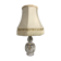 Lampe vase Quimper céramique peinte