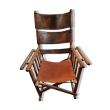 1950 leather rocking chair