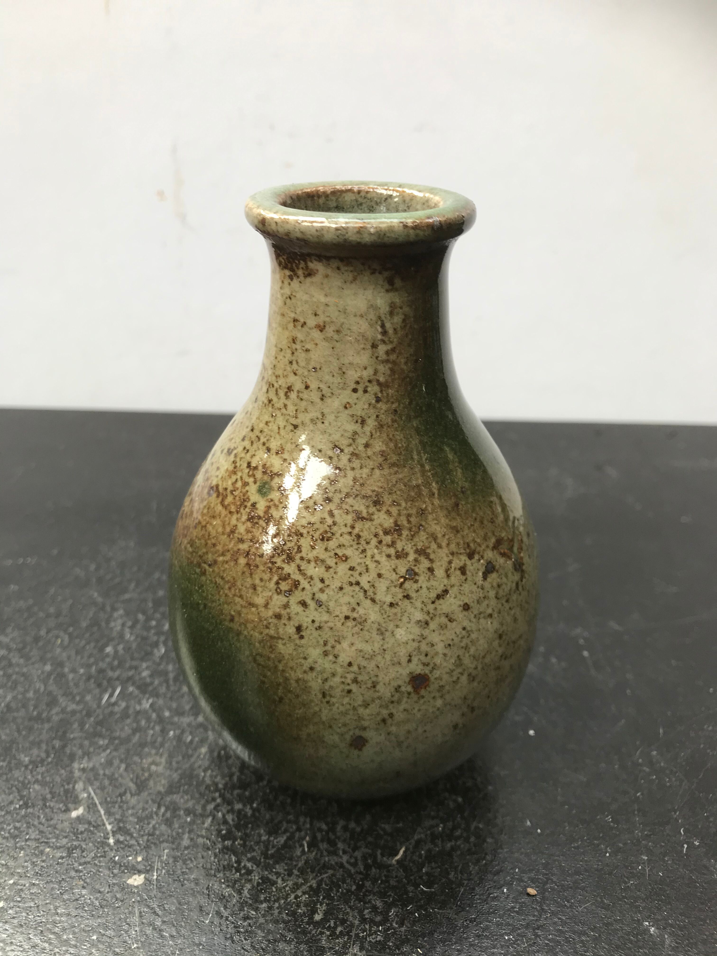 Former vase Villenauxe the cep sandstone 70s vintage