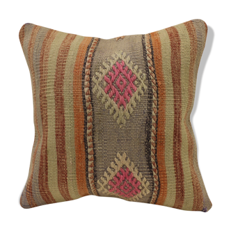 40x40 cm kilim cushion,vintage cushion cover