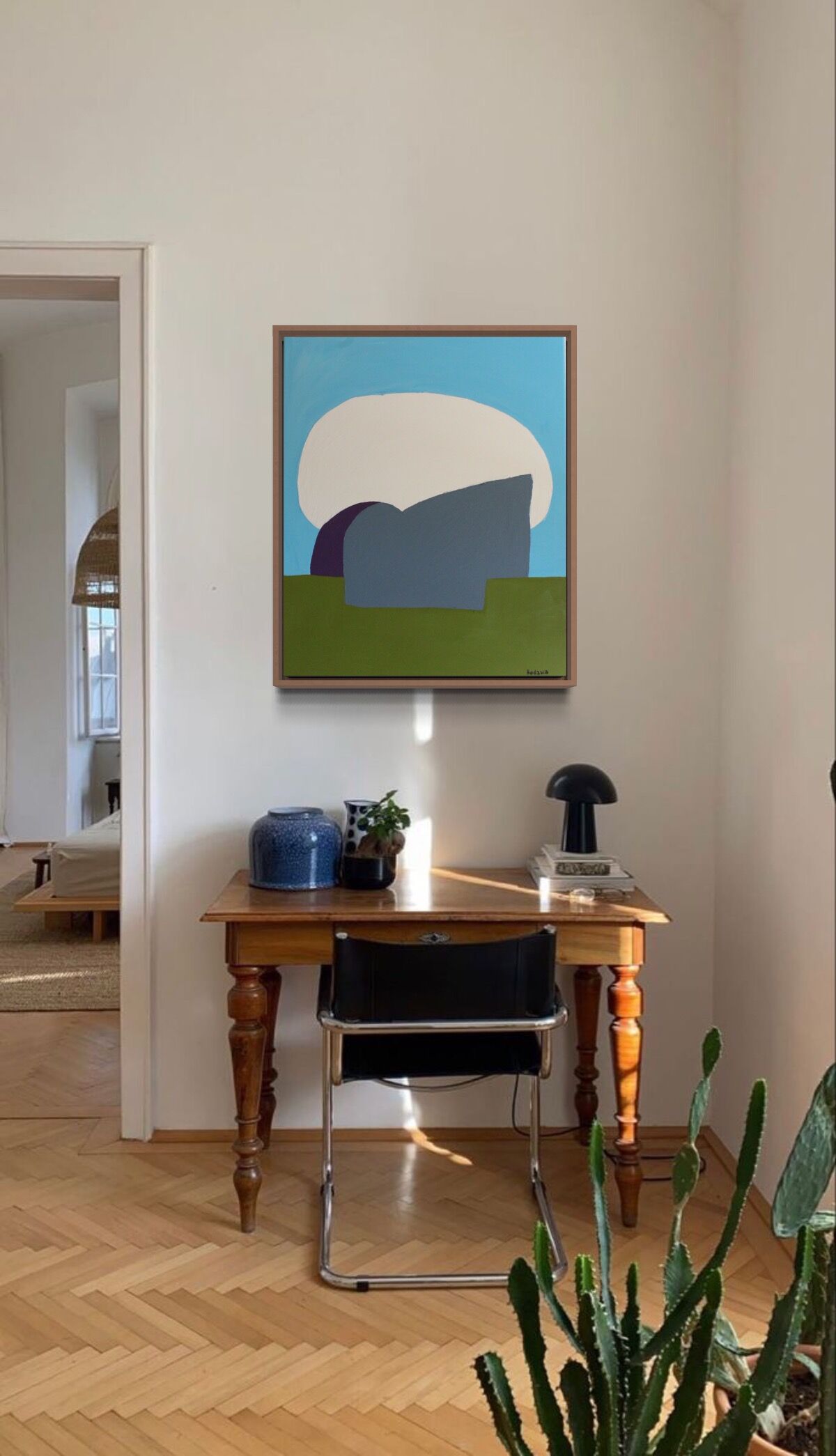 Original abstract painting 'vision of field'