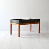 Vintage Scandinavian teak planter from the 1960s