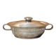Silver-plated metal dish, Saglier brothers hallmark, silver-plated metal vegetable dish, art deco