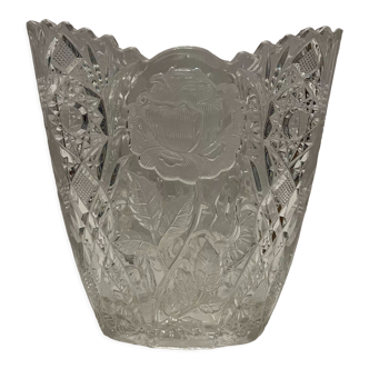 Art Deco glass vase