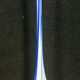 Soliflore vase in blue white glass of murano superb decoration