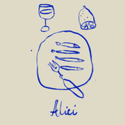Anchois - Illustration tirage giclée, 50x70cm