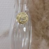 Ancient soliflore vase ancient crystal of Arques "Iris"