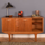 Restored Short Walnut Retro Jentique 1960s Sideboard