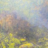 Oil landscape on canvas