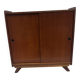 Vintage shoe cabinet with tapered legs