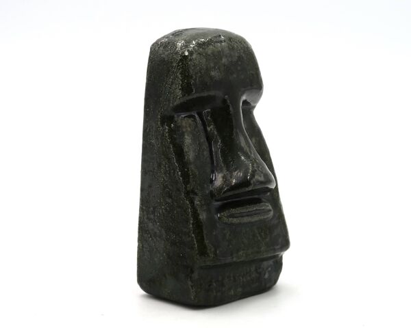 Sculpture en céramique géant de l'île de Pâques, années 70