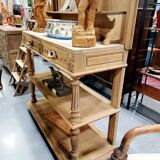 Old oak shelf console
