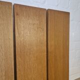 Scandinavian wall shelves teak & metal, 1960s