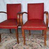 Paire de fauteuils bridge