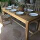 Ancienne table de ferme rénovée