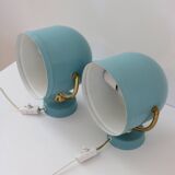 Rare pair of wall sconces, 1950, Scandinavian