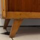 Vintage shoe cabinet with compass legs