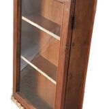 Old teak wall showcase