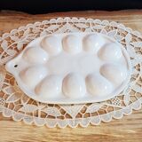 Ceramic egg dish