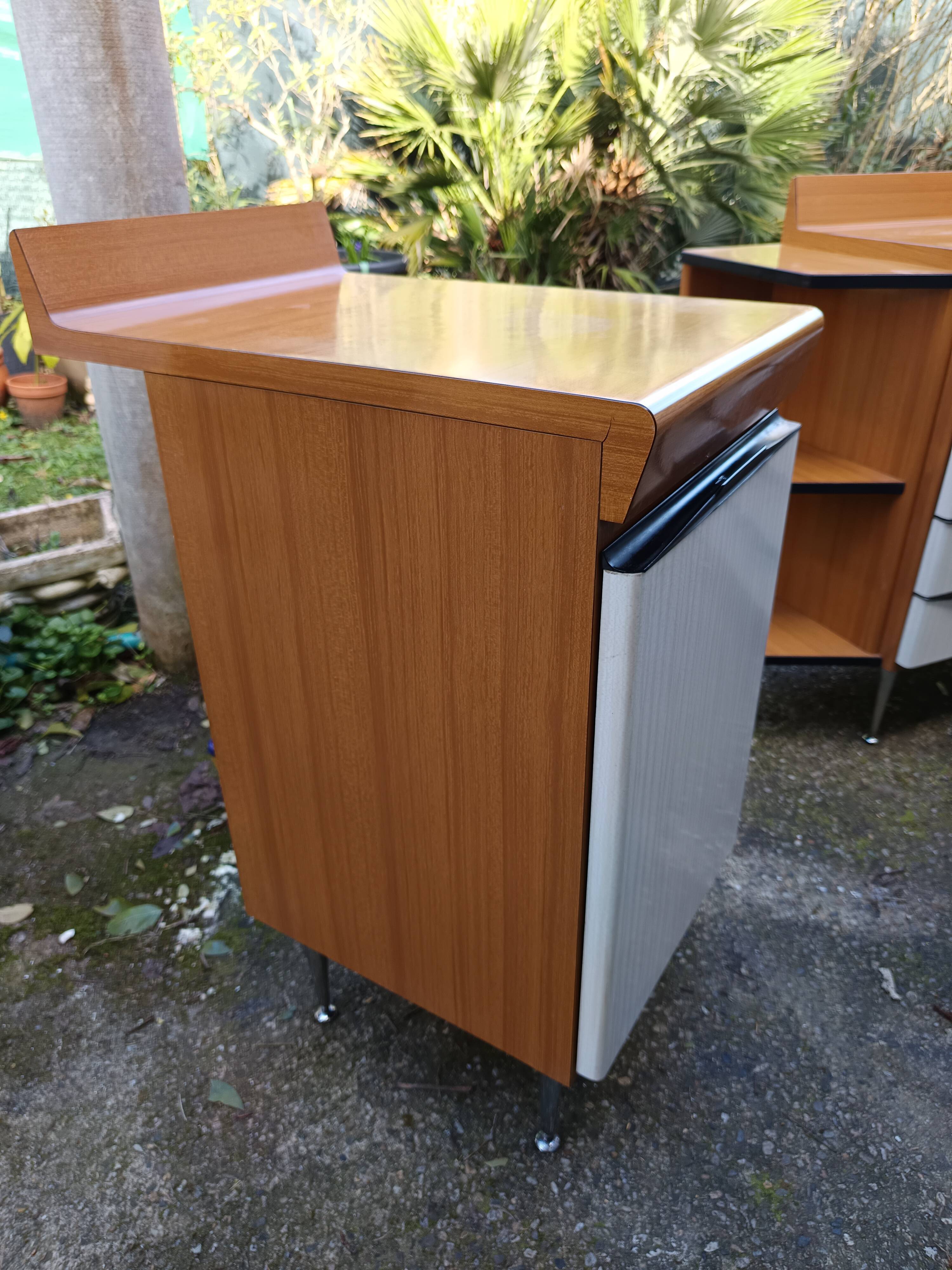 two low cabinets by Salvarani from the 1970s