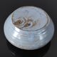 Vintage stoneware glazed pebble vase