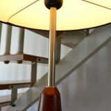 Scandinavian teak table lamp, 1960s