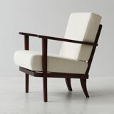 Boucle armchair from ton 60's