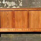 1900 bed in pitch pine 193 x 120