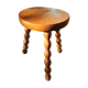 Vintage tripod wooden stool