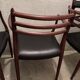 5 Scandinavian armchairs Niels o Møllers Møbelfabrik model 62