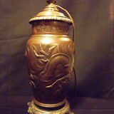 Japan bronze lamp foot