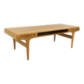 Oak coffee table, Johannes Andersen, Trensum, Denmark, 1960