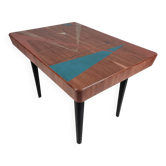 Table en hêtre vintage, années 1970